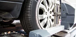 Wheel alignment service